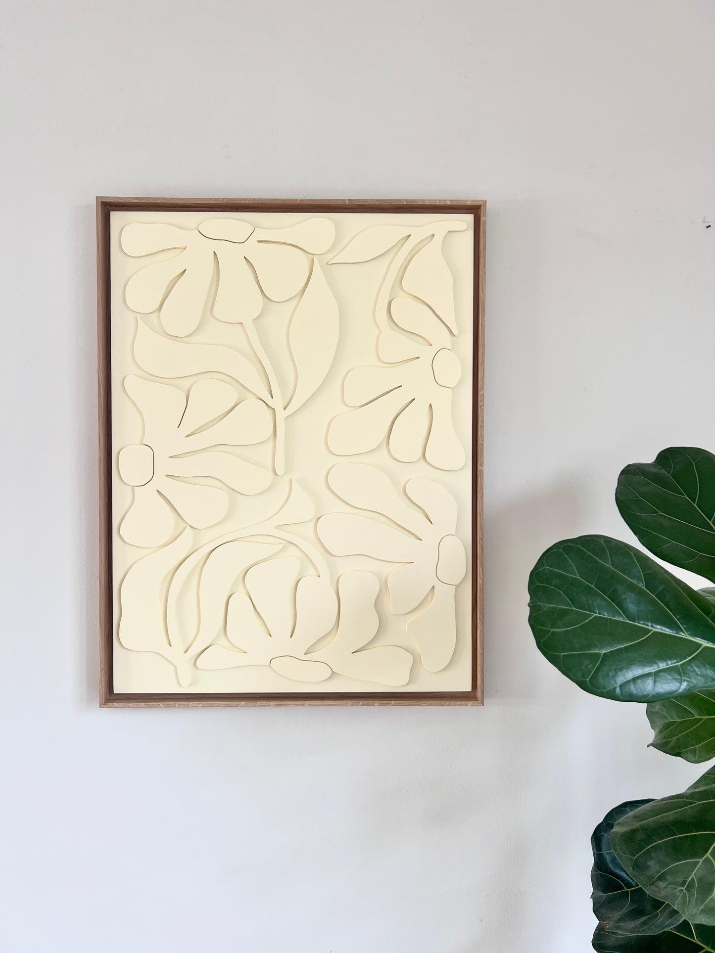 Wandbild Floral 60x80cm